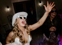 Happy bride